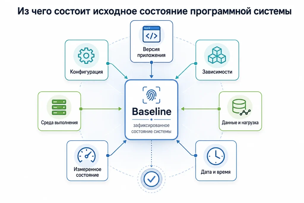 Как зафиксировать состояние системы до изменения: исходная точка эксперимента