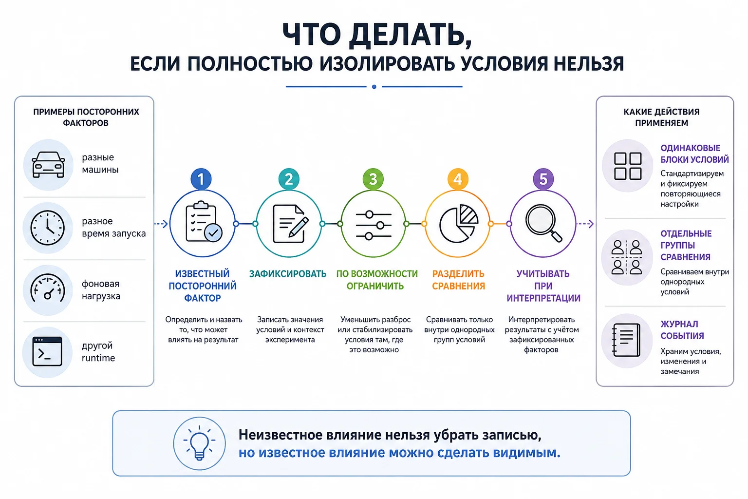 Учёт неконтролируемы х факторов в эксперименте
