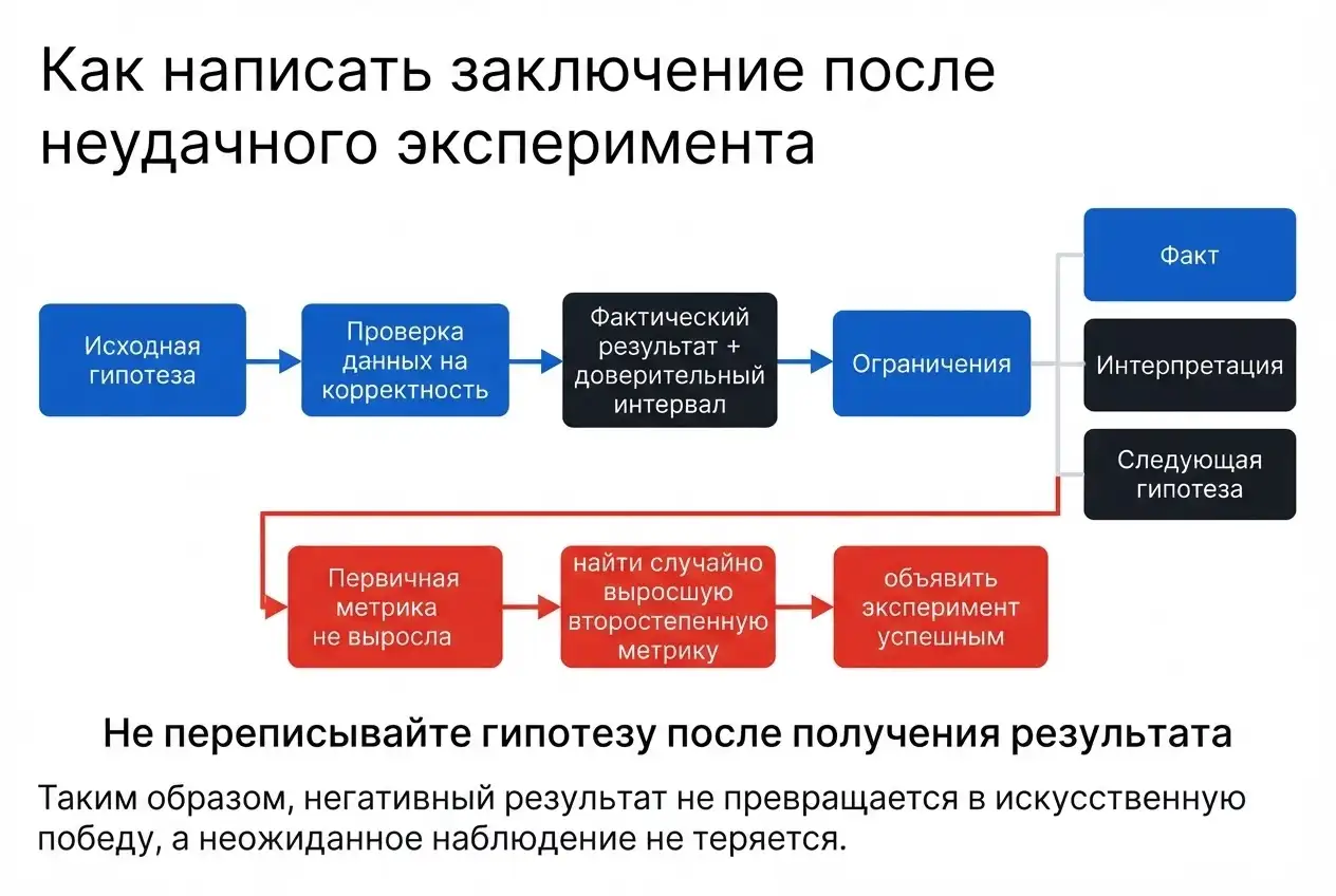 Формирование вывода эксперимента